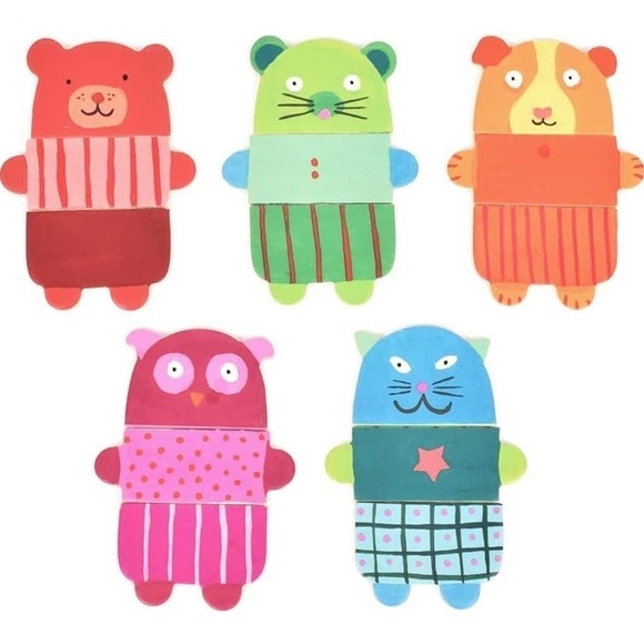 Djeco - Wooden Mix 'n Match Animal Puzzles - Picture 6 of 13